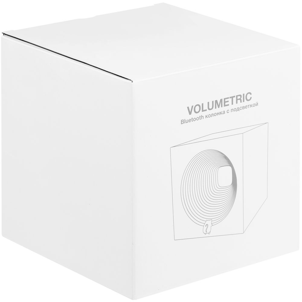 Bluetooth-колонка с подсветкой Volumetric, белая — изображение 10