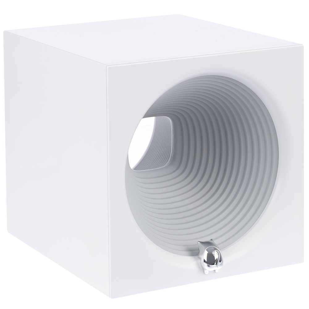 Bluetooth-колонка с подсветкой Volumetric, белая — изображение 3