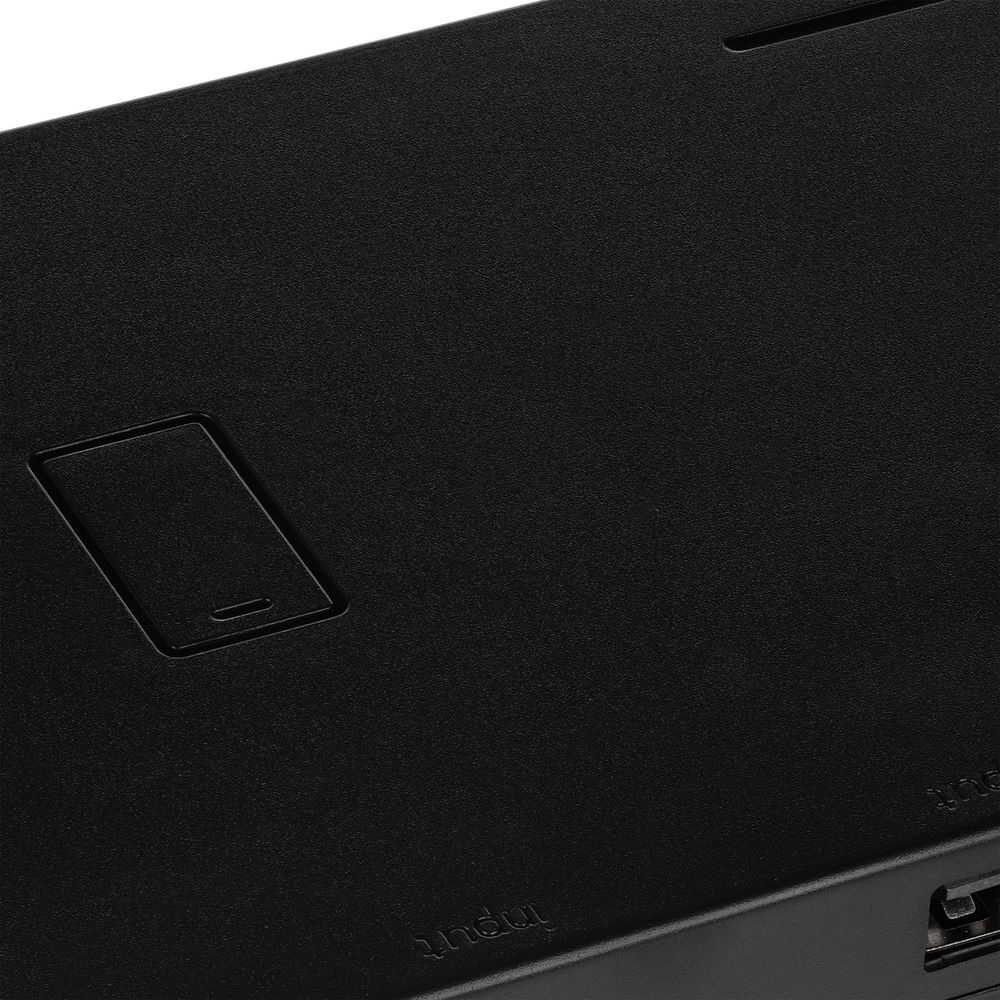 Станция беспроводной зарядки с часами fullStack, черная — изображение 10