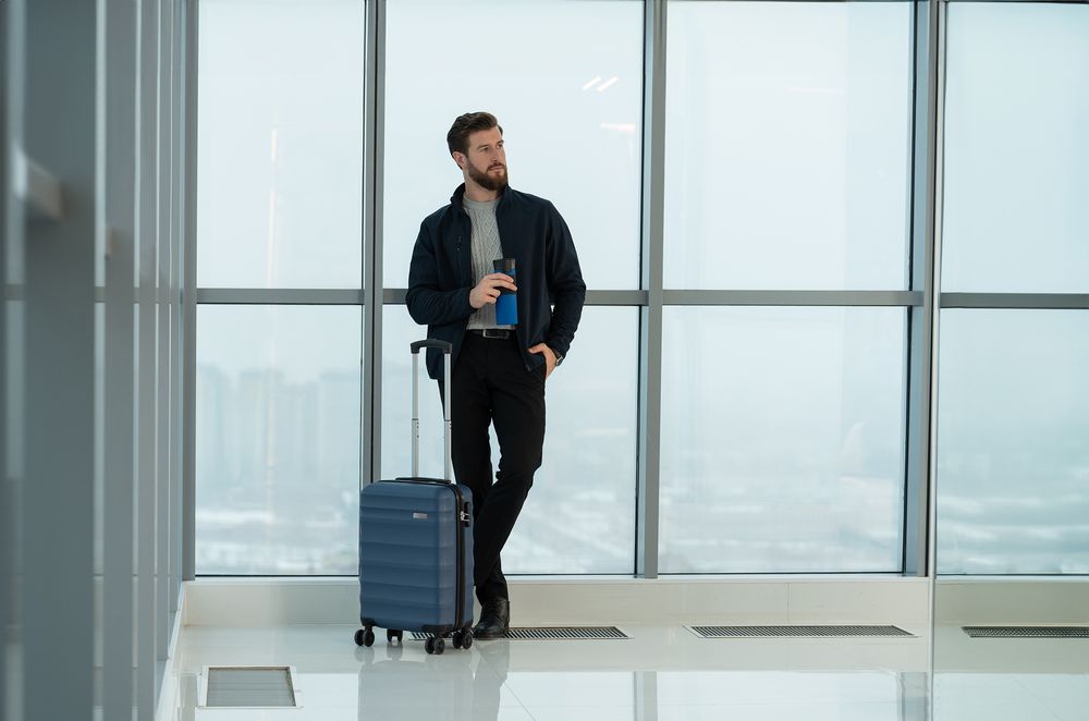 Чемодан Fattore S, синий — изображение 11