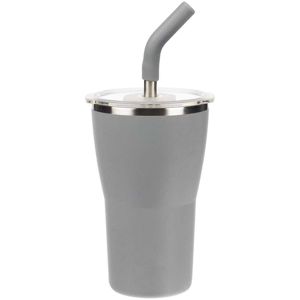 Термостакан Sapporo без логотипа, серый — изображение 3