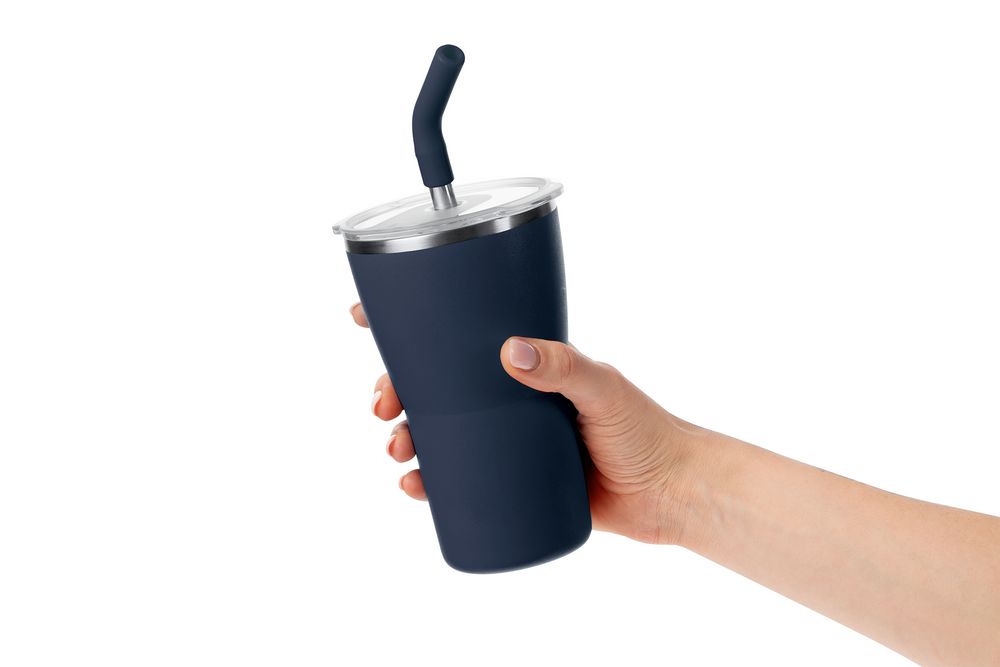 Термостакан Sapporo без логотипа, темно-синий — изображение 10