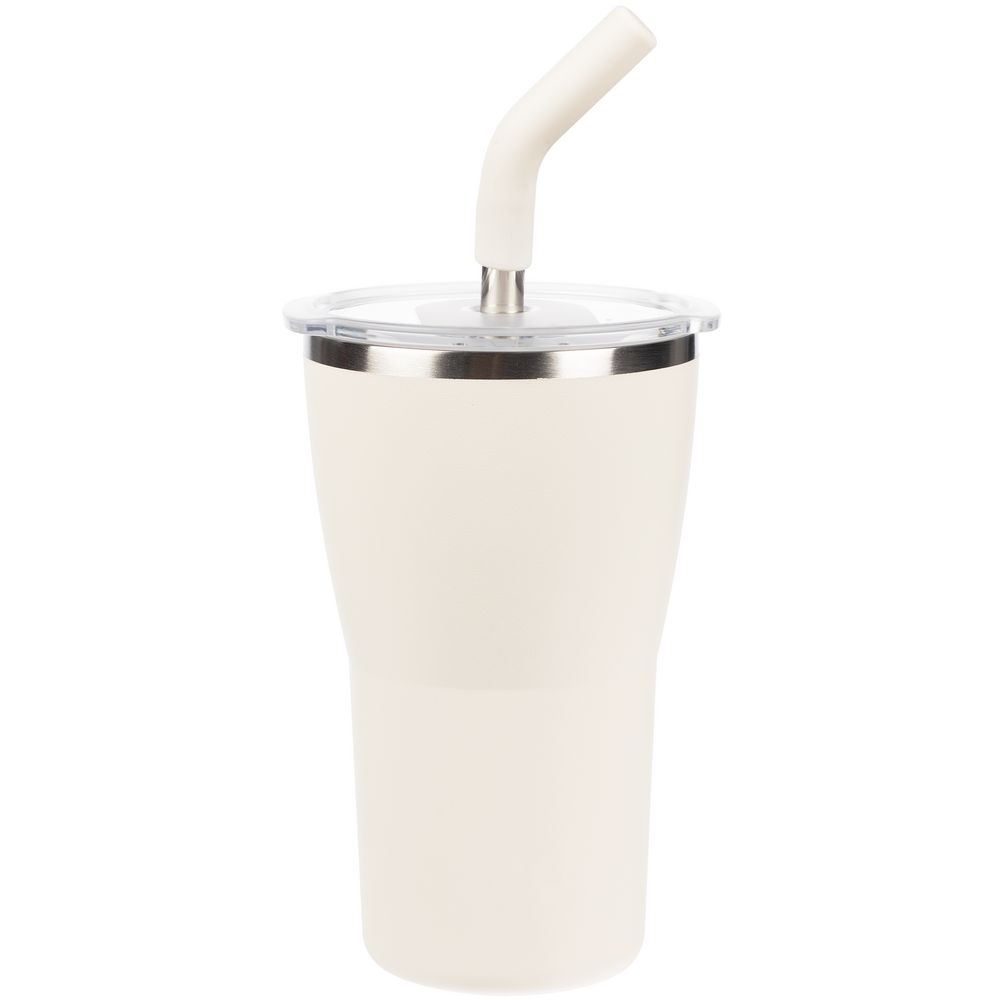 Термостакан Sapporo без логотипа, белый — изображение 3