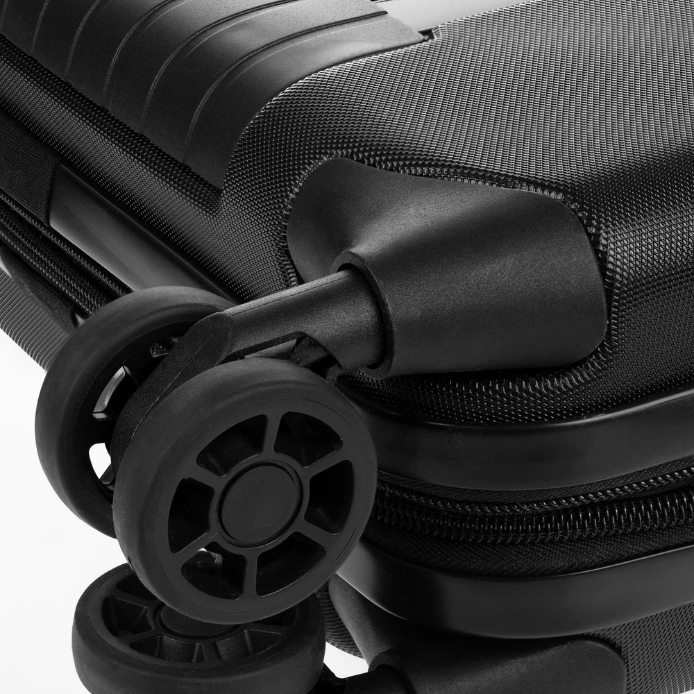 Чемодан Platta, черный с синим — изображение 10