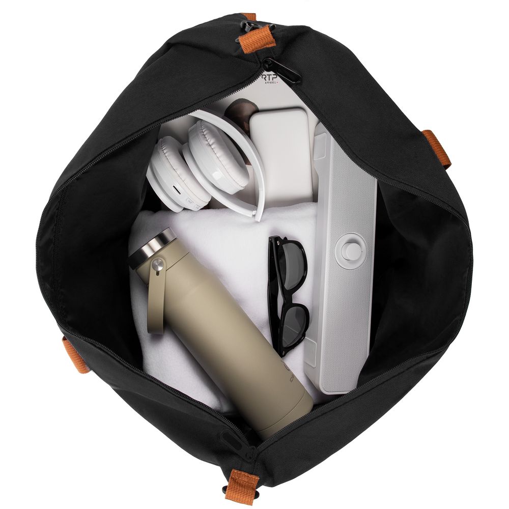 Сумка дорожная Incluso, черная — изображение 11