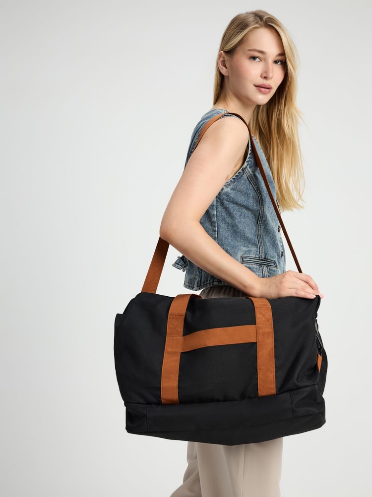 Сумка дорожная Incluso, черная — изображение 15