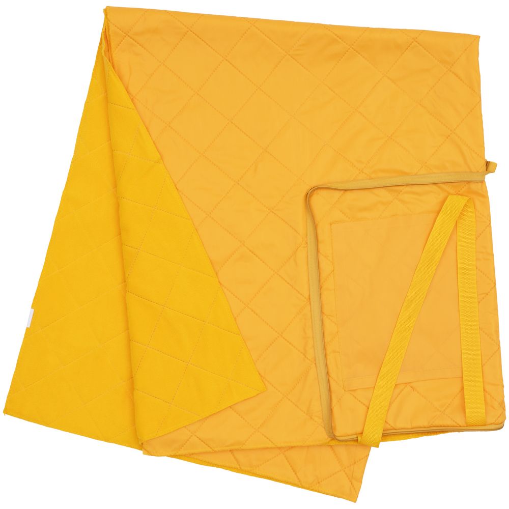 Плед для пикника Soft & Dry 2, желтый — изображение 4