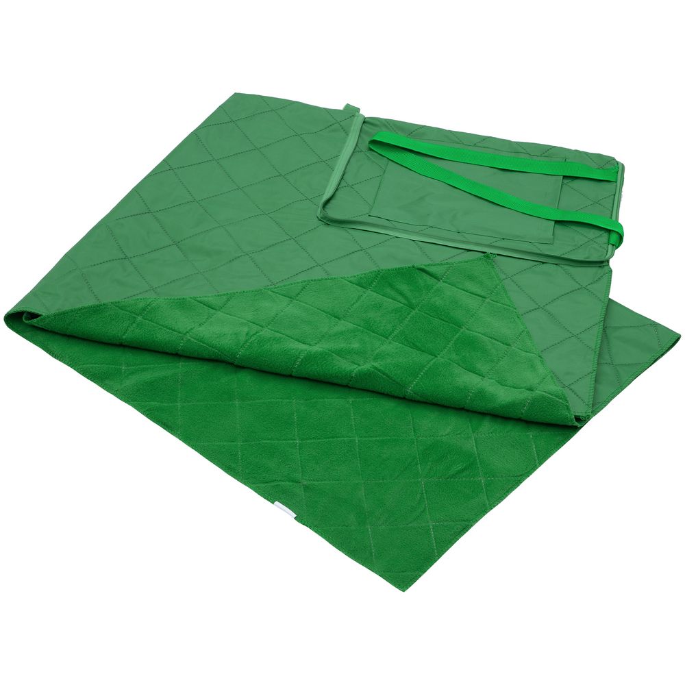 Плед для пикника Soft & Dry 2, зеленый — изображение 3