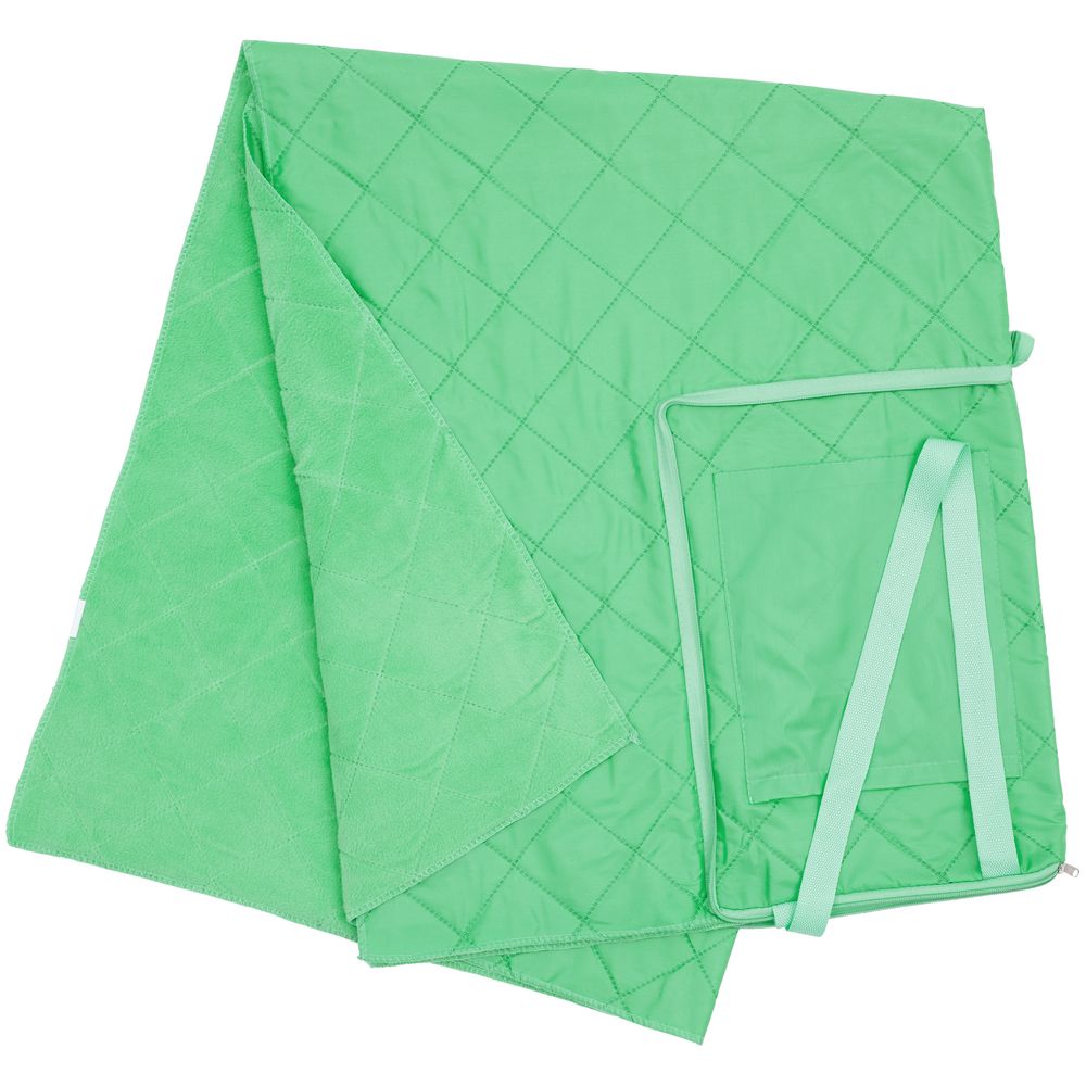 Плед для пикника Soft & Dry 2, светло-зеленый — изображение 4