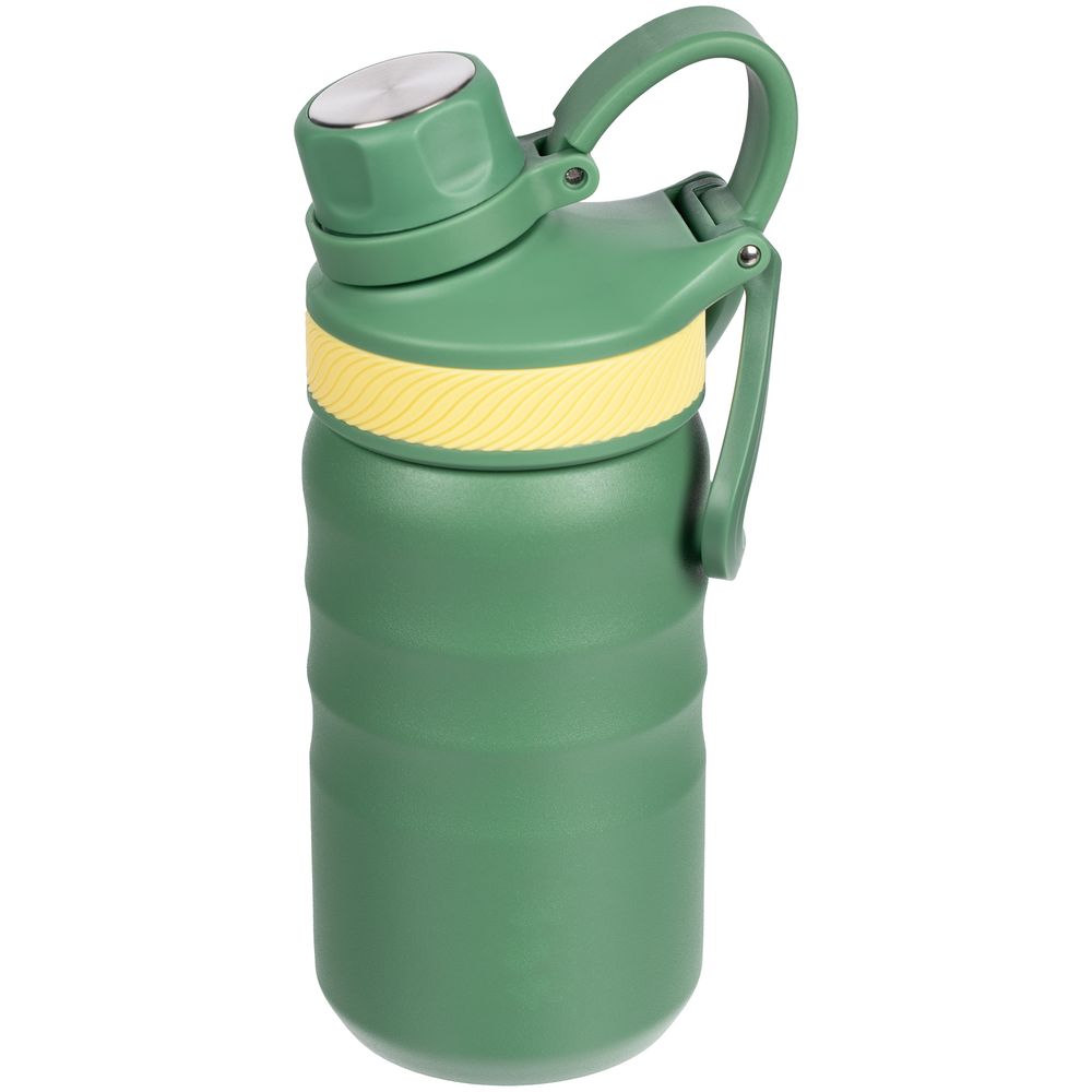 Термобутылка Fujisan 2.0 без логотипа, зеленая — изображение 7