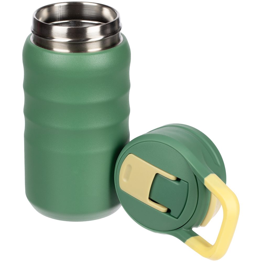 Термобутылка Fujisan 2.0 без логотипа, зеленая — изображение 6