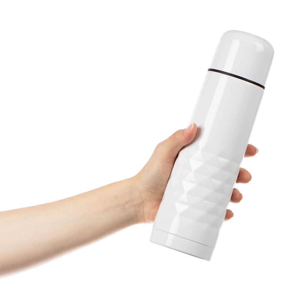 Термос Prismatic, белый — изображение 6