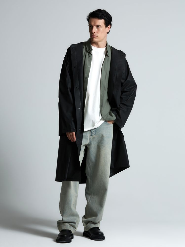 Дождевик RainDrop, черный — изображение 12