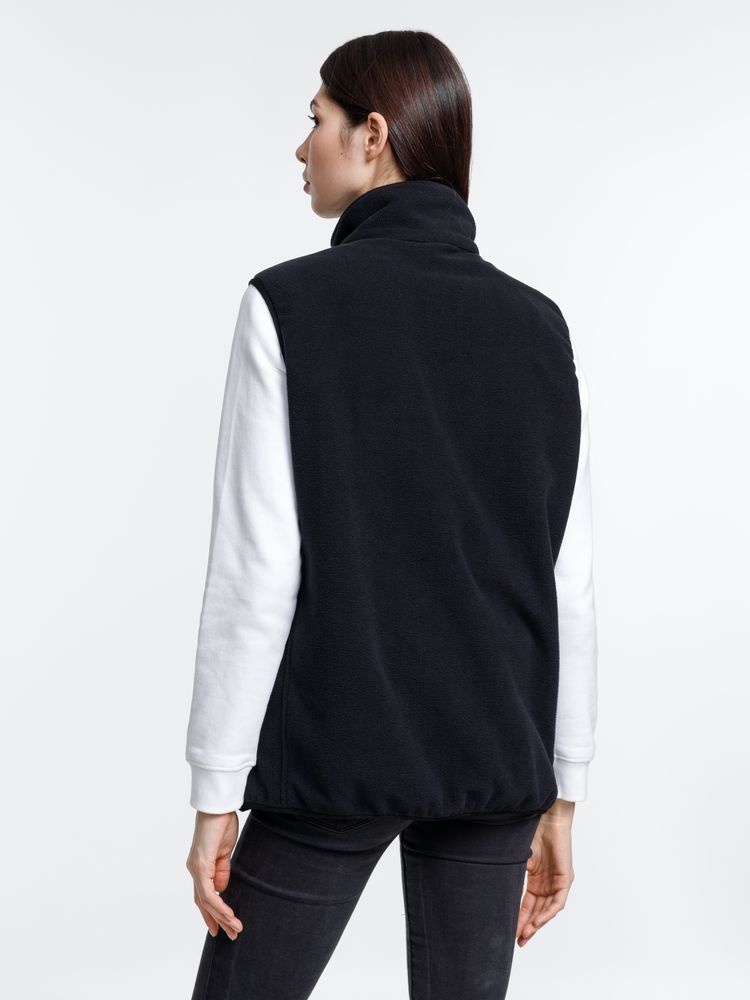 Жилет флисовый унисекс Nesse, черный — изображение 8