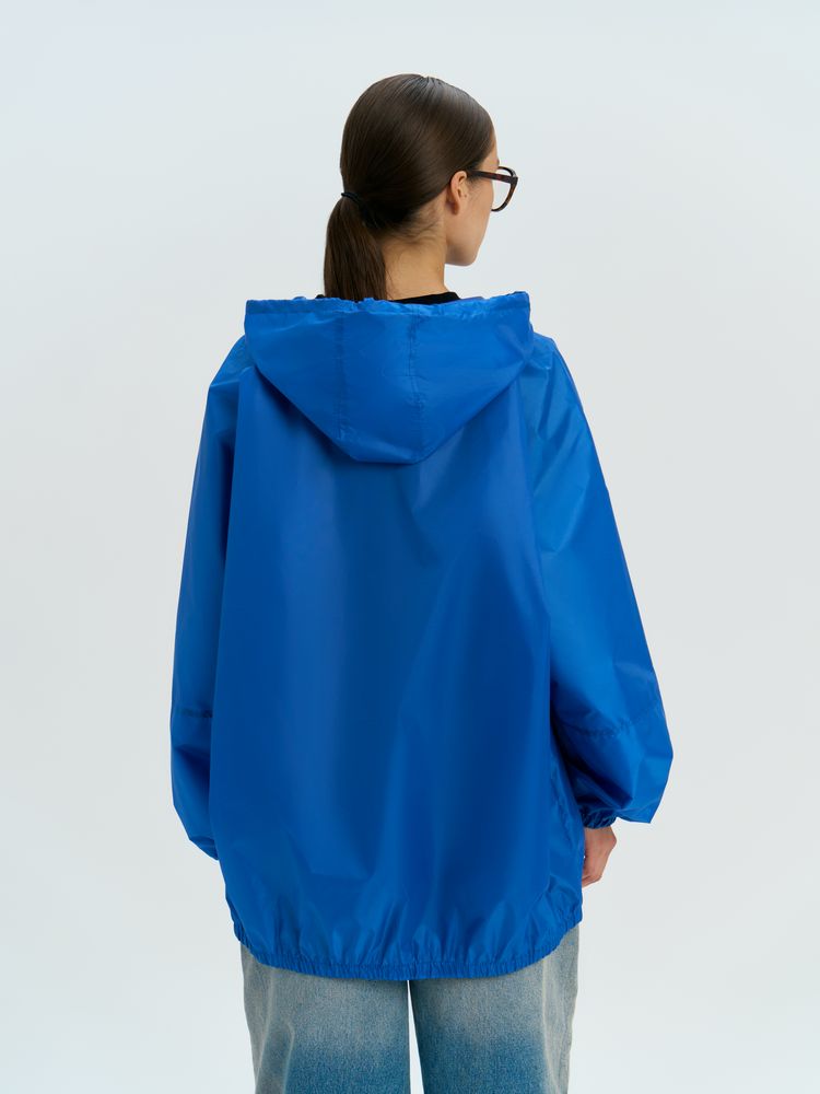 Дождевик-анорак Alatau, укороченный, синий, единый размер — изображение 14
