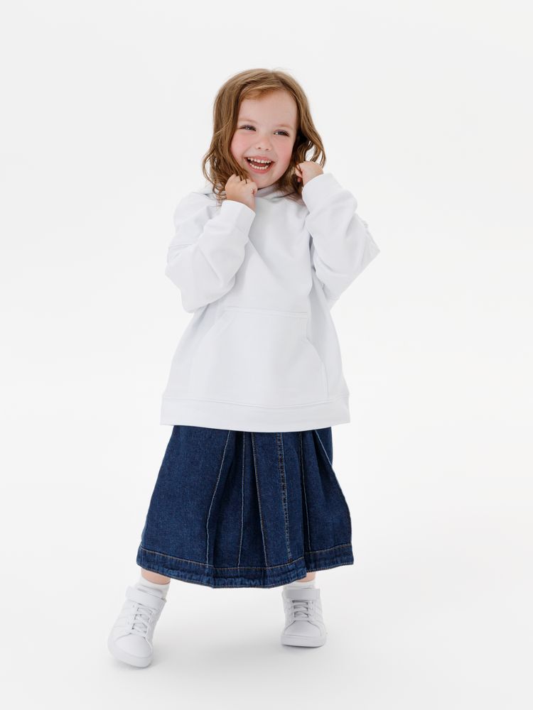 Худи детское оверсайз Houdini, белое — изображение 7