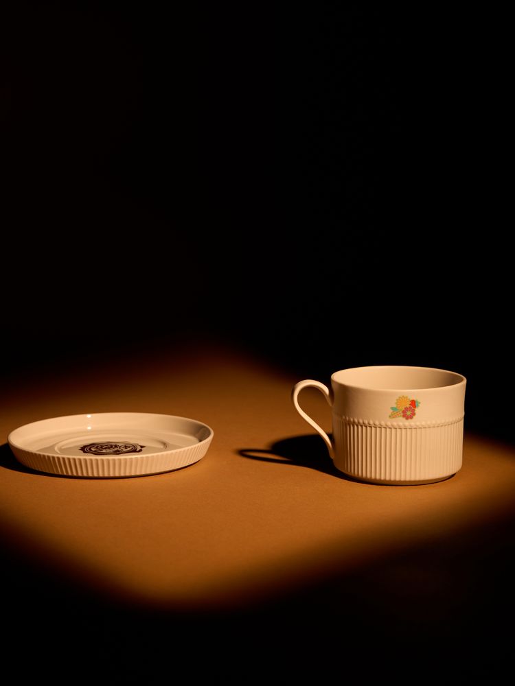 Чайная пара Pastello Moderno, бежевая — изображение 11