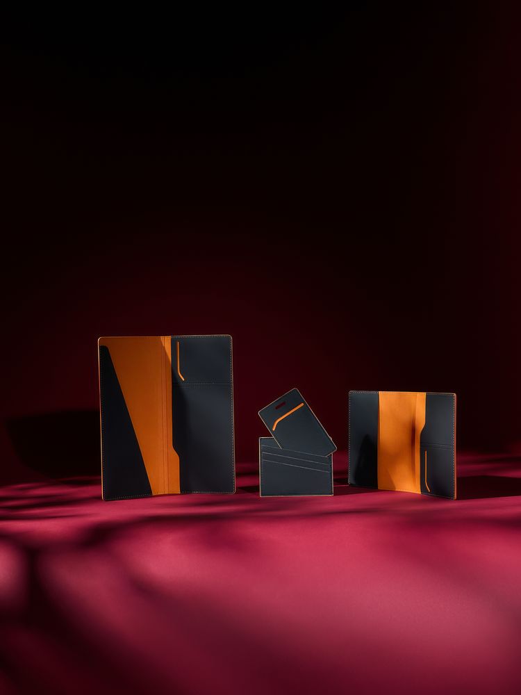 Дорожный органайзер Multimo, черный с оранжевым — изображение 6