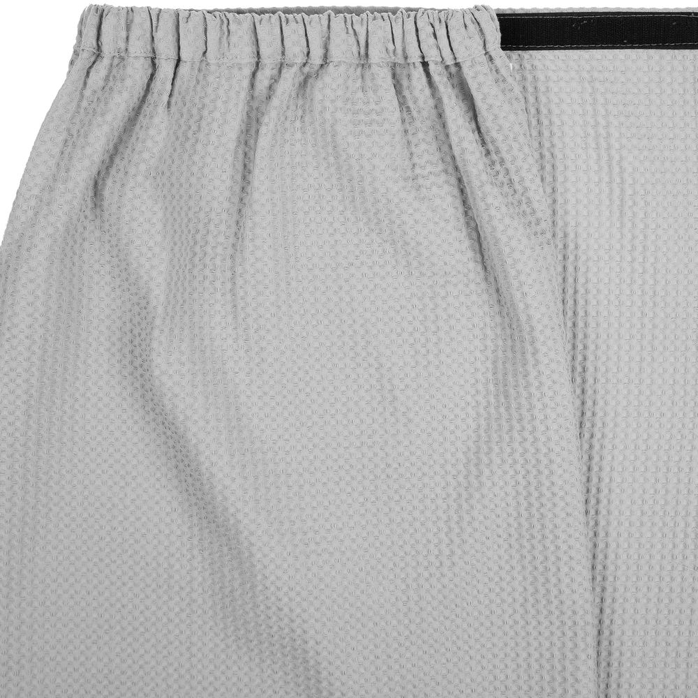 Килт вафельный мужской Onsen, светло-серый, единый размер — изображение 4
