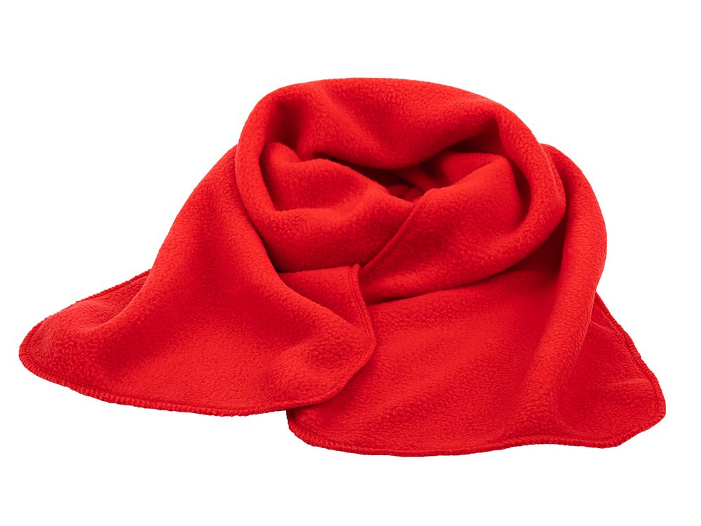 Шарф Fleecy, красный — изображение 3