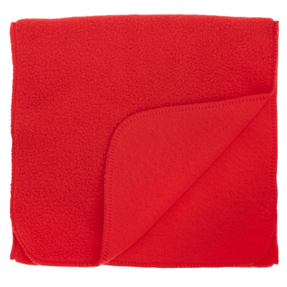 Шарф Fleecy, красный — изображение 4