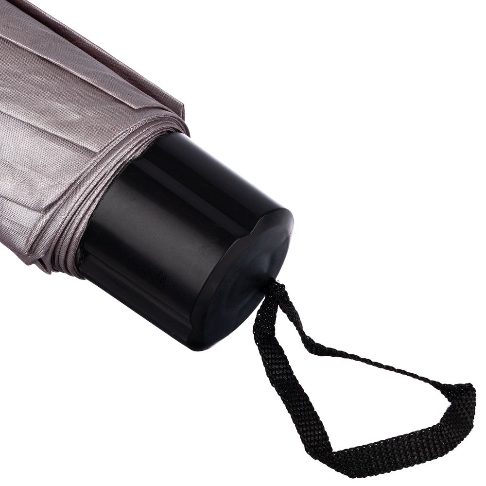 Зонт наоборот складной Stardome, красный с серебристым — изображение 6