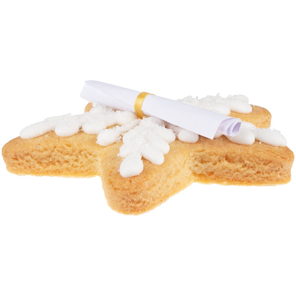 Новогоднее печенье с предсказанием «Снежинка» — изображение 3