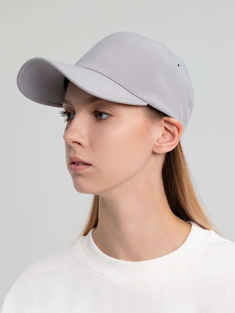 Бейсболка Kosmos, серая — изображение 8