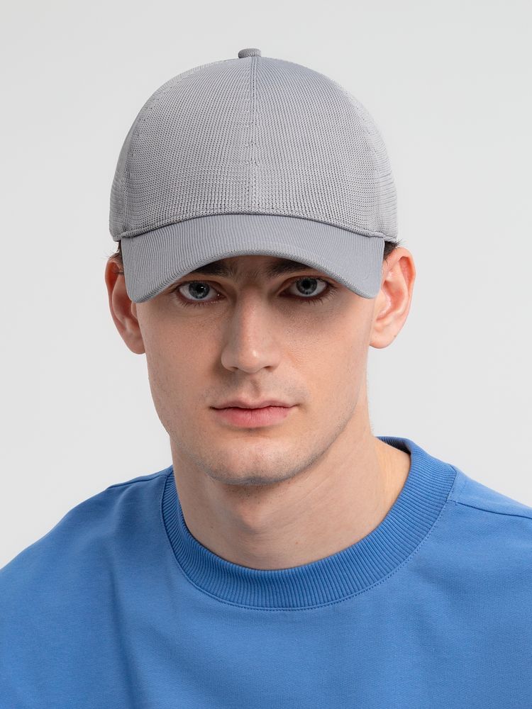 Бейсболка Dogoni, серая — изображение 6