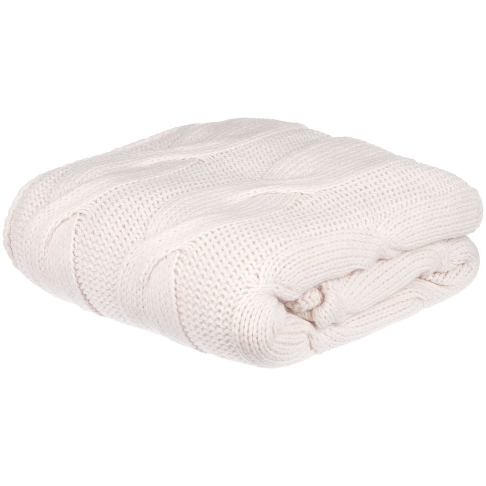 Плед Snefald, жемчужно-белый — изображение 3