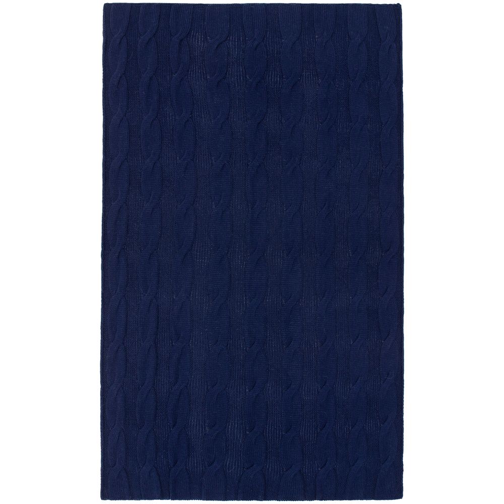 Плед Snefald, темно-синий — изображение 4