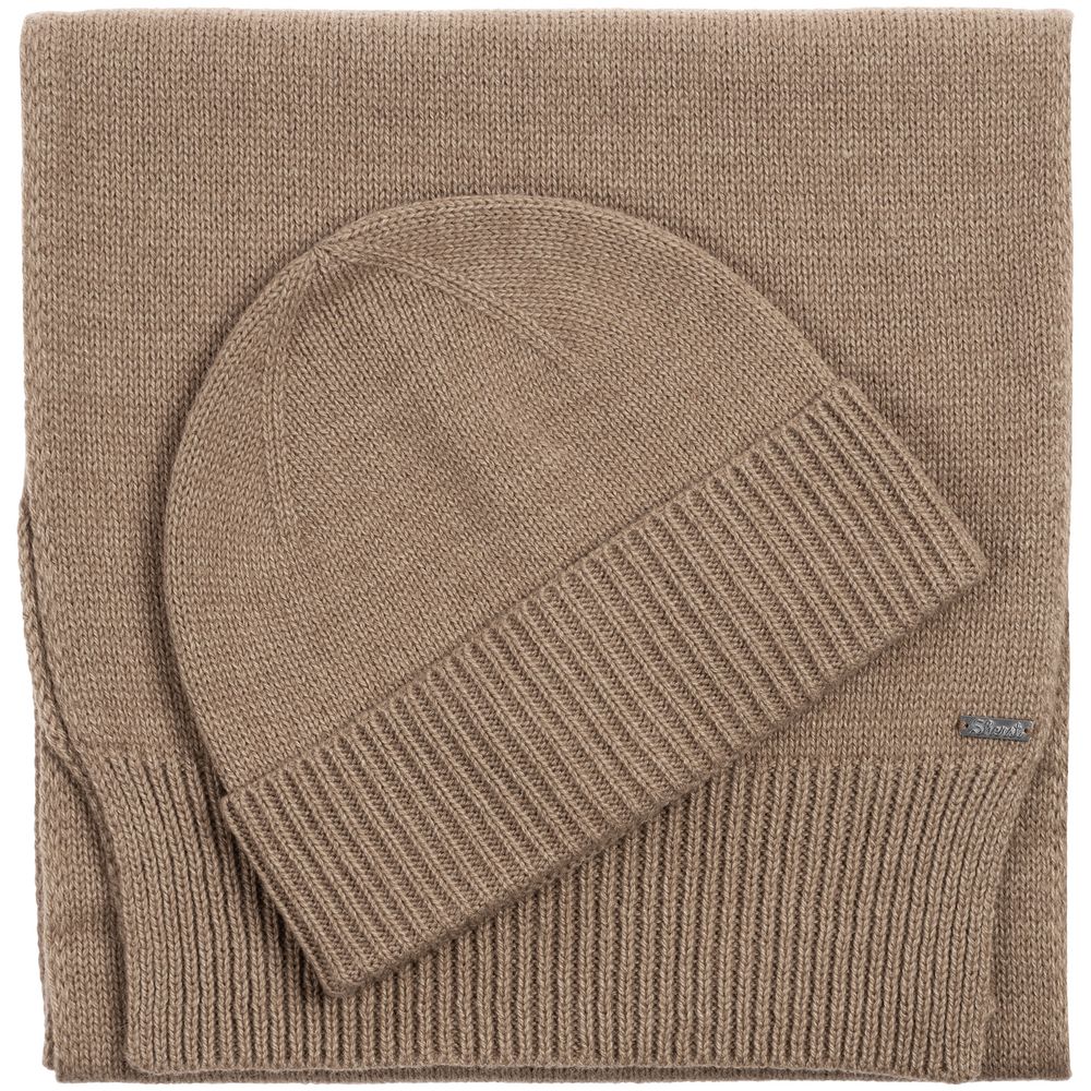 Шапка Cordelia, бежевая — изображение 5