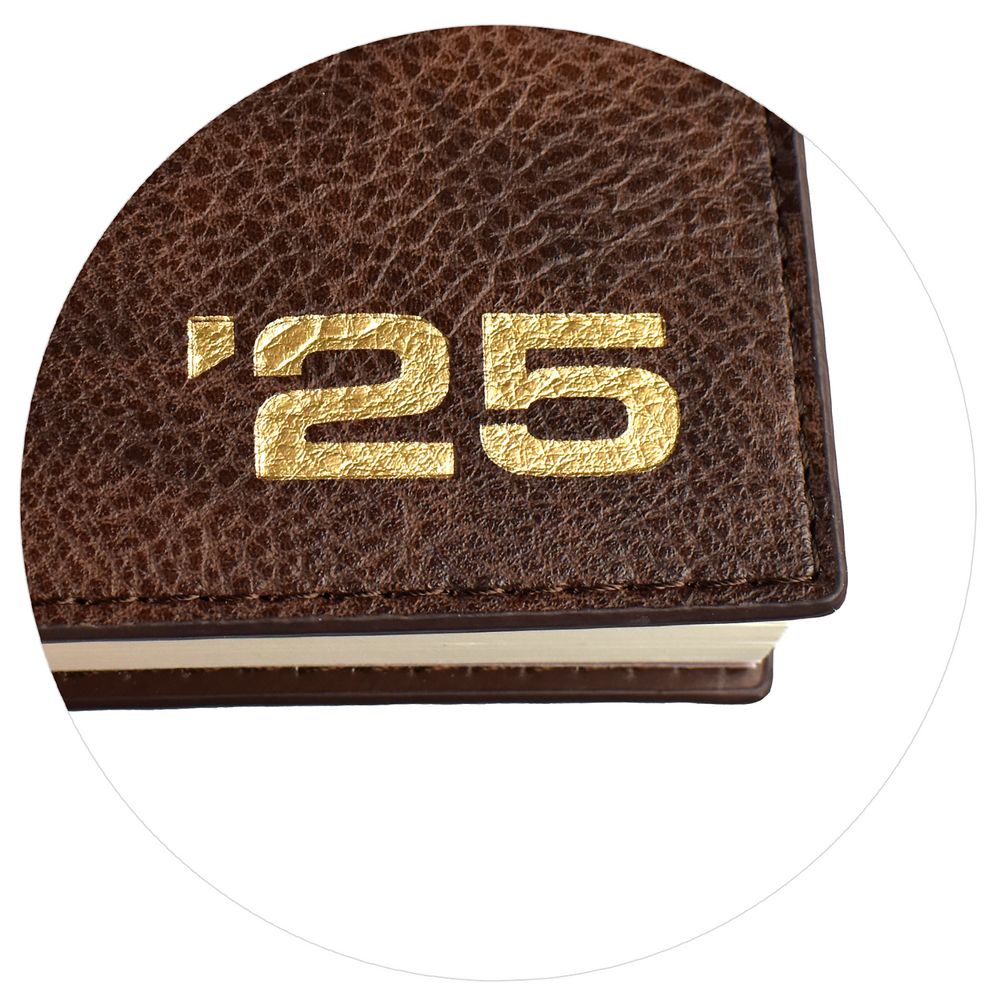 Ежедневник Ronda, датированный, коричневый — изображение 6