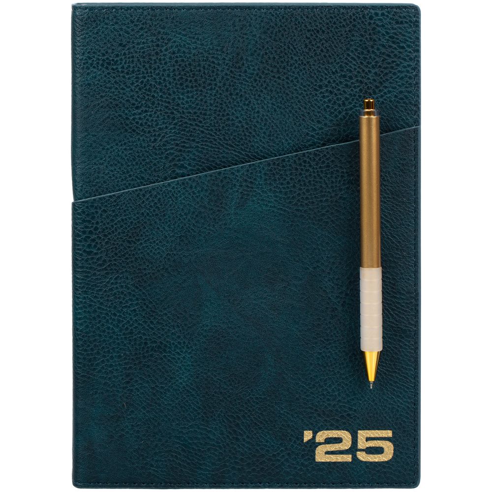Ежедневник Ronda, датированный, сине-зеленый — изображение 5