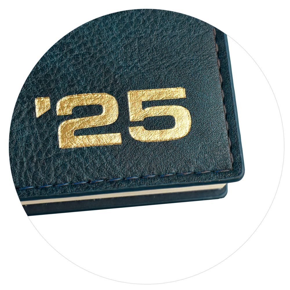 Ежедневник Ronda, датированный, сине-зеленый — изображение 6