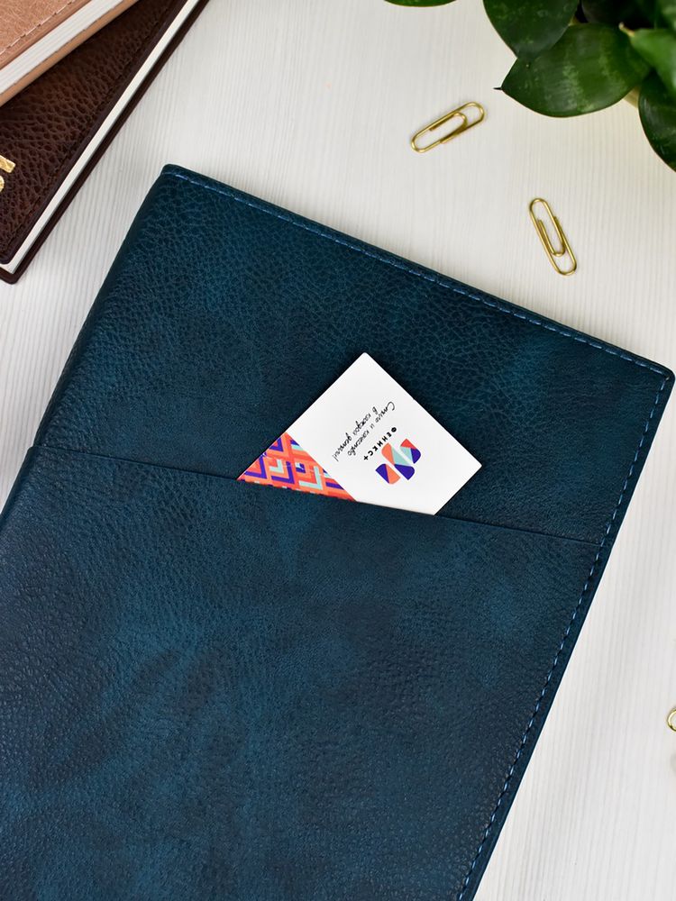 Ежедневник Ronda, датированный, сине-зеленый — изображение 14