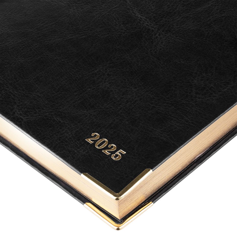 Ежедневник Lugo, датированный, черный — изображение 6