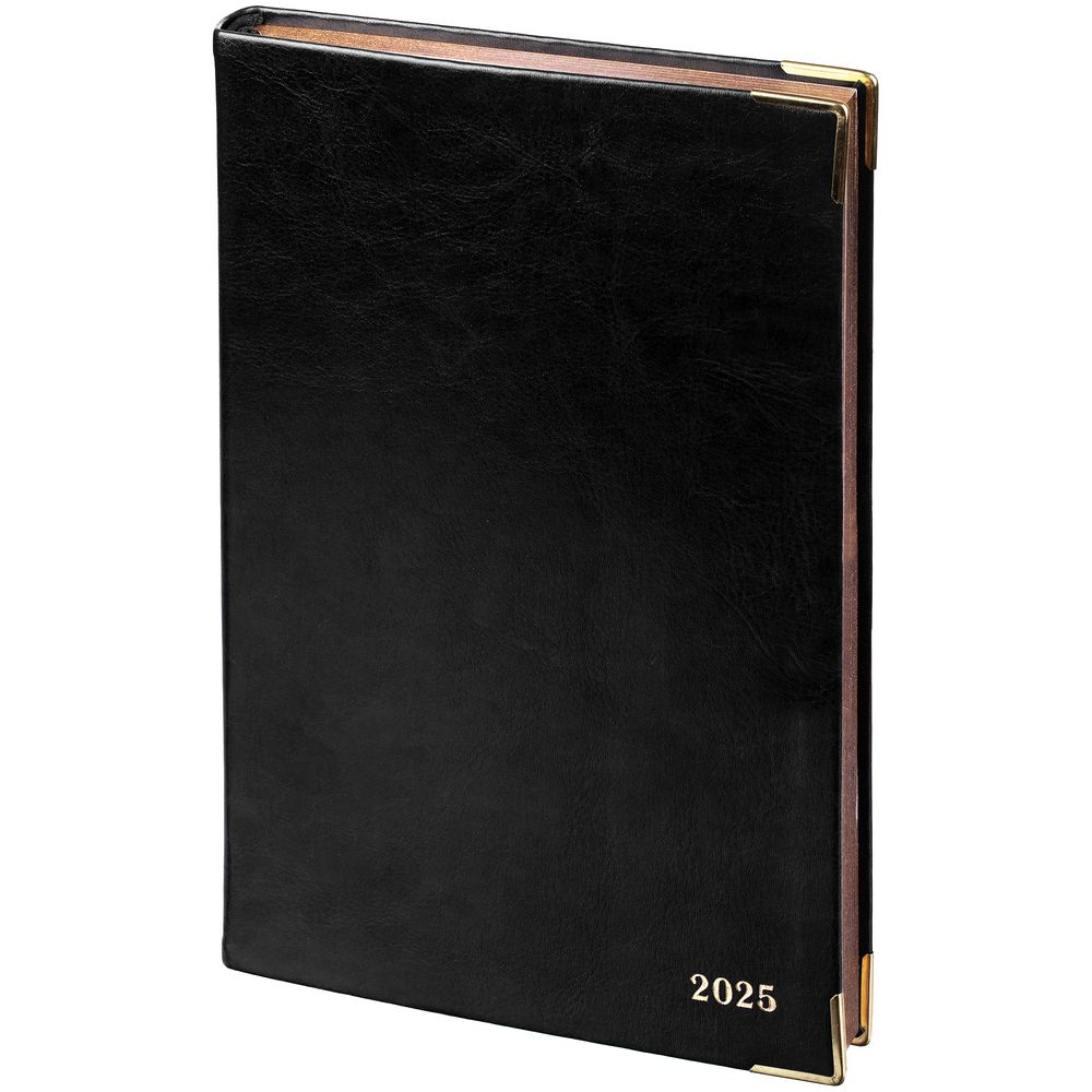 Ежедневник Lugo, датированный, черный — изображение 4