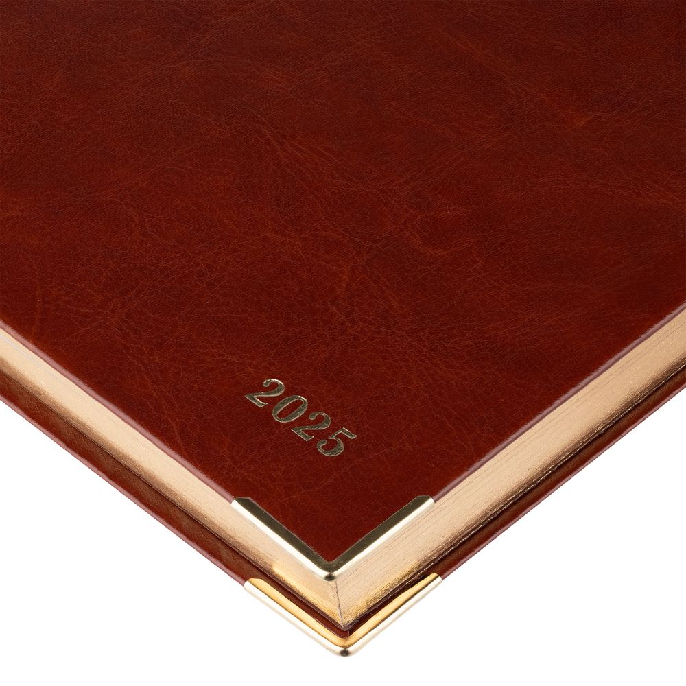 Ежедневник Lugo, датированный, коричневый — изображение 6