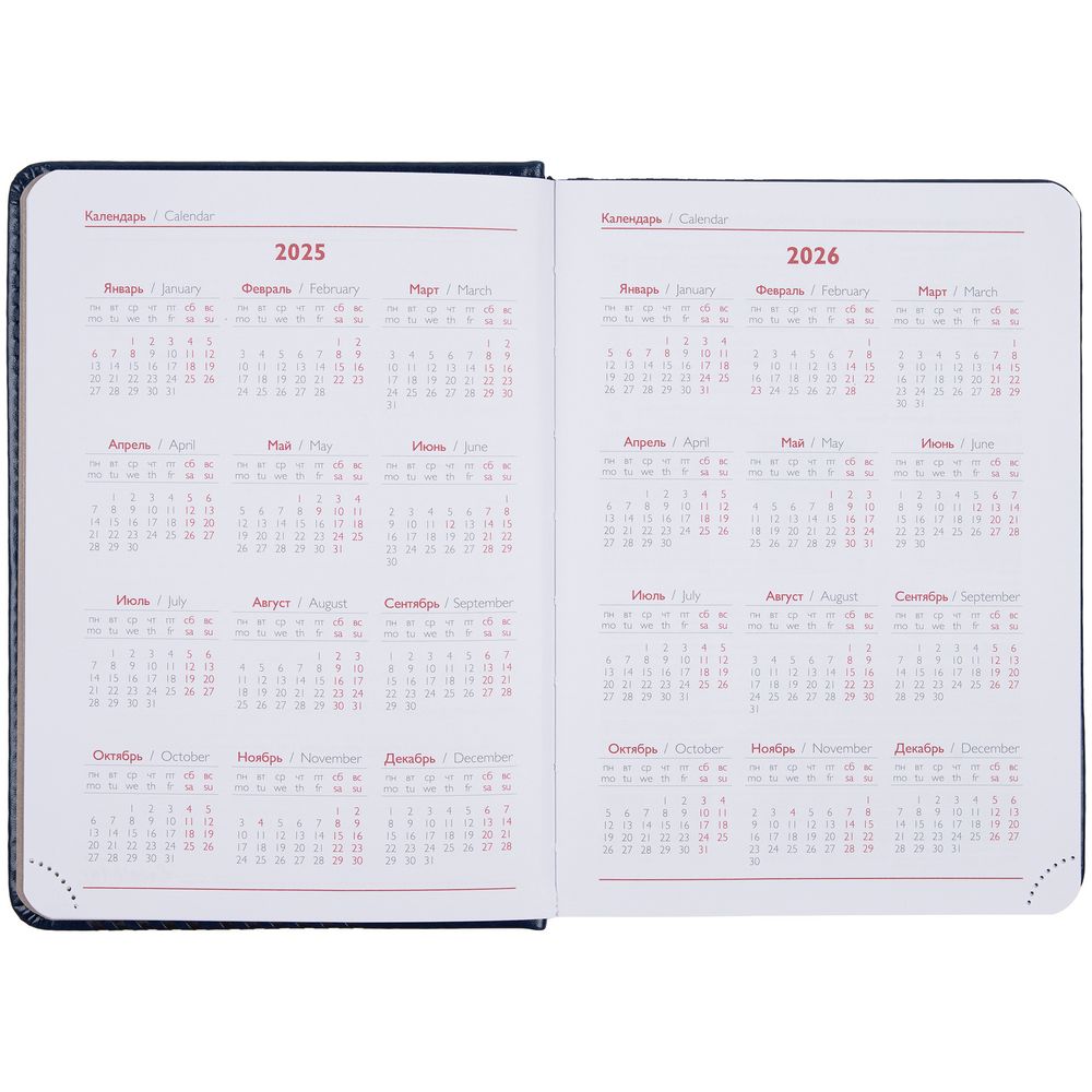 Ежедневник Faro Mini, датированный, синий — изображение 9