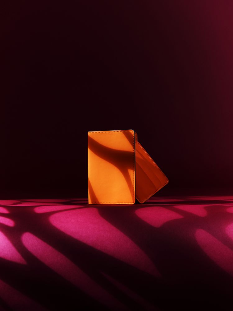 Обложка для паспорта Shall Simple, оранжевый — изображение 7
