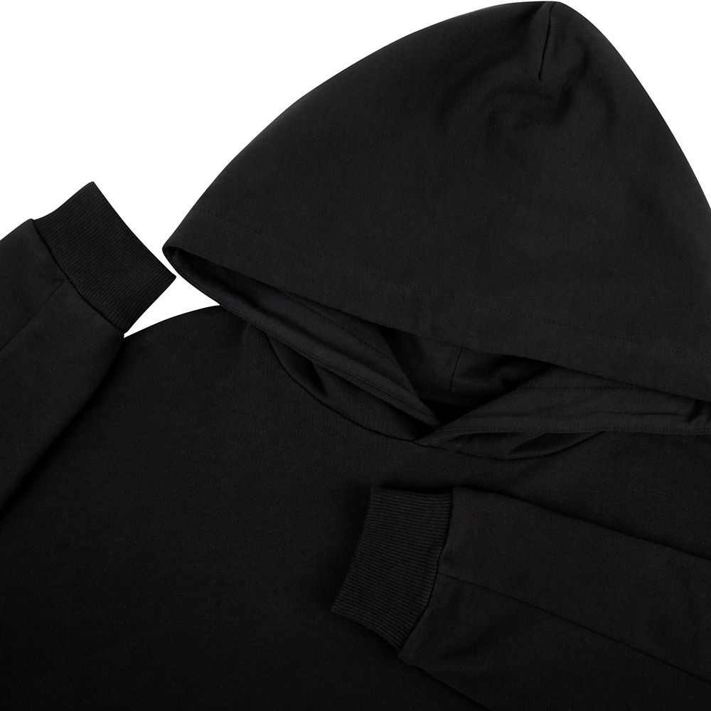 Худи оверсайз унисекс Kosmos, черное — изображение 7