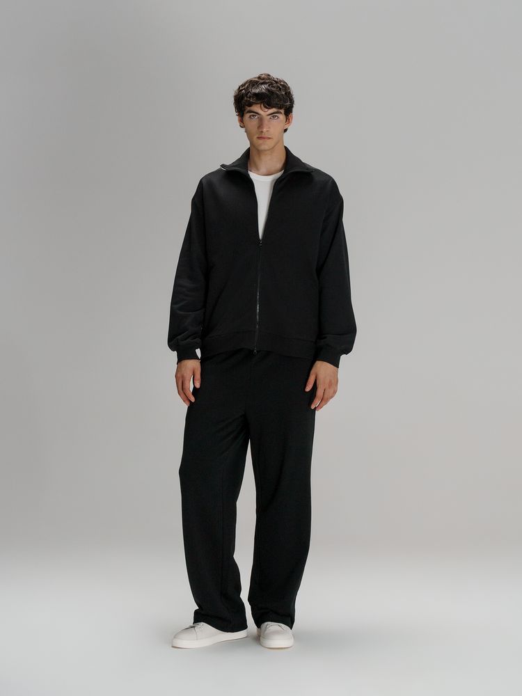 Толстовка унисекс Neofit, черная — изображение 11