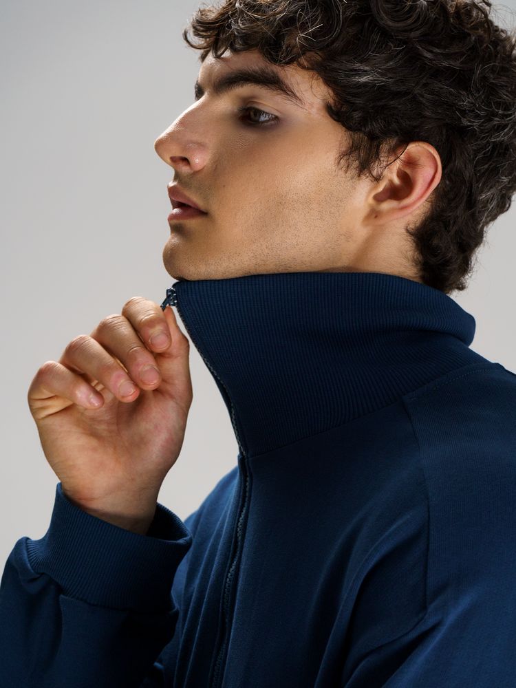 Толстовка унисекс Neofit, темно-синяя — изображение 11