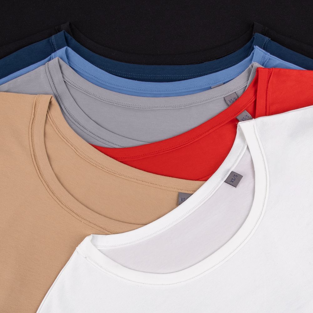 Футболка оверсайз унисекс Vozduh, красная — изображение 7