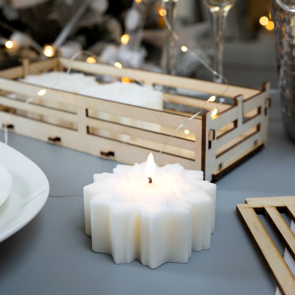 Набор свечей Snowflame, 8 см — изображение 3