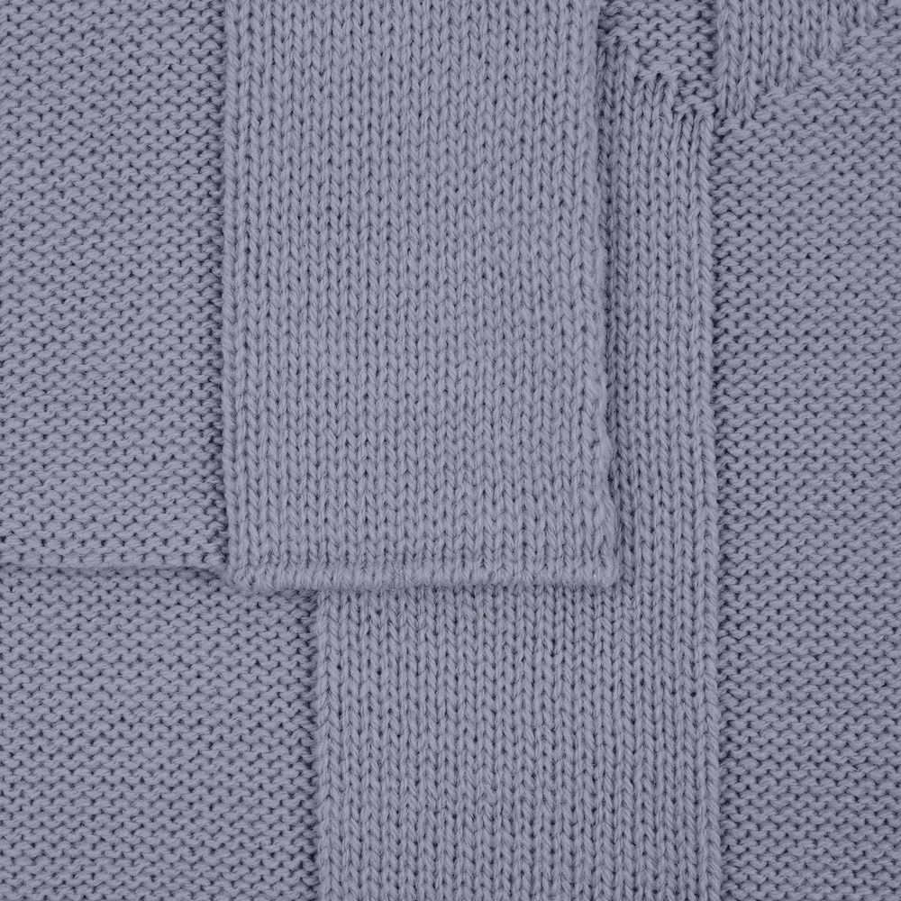 Плед Rombus, серый (стальной) — изображение 5