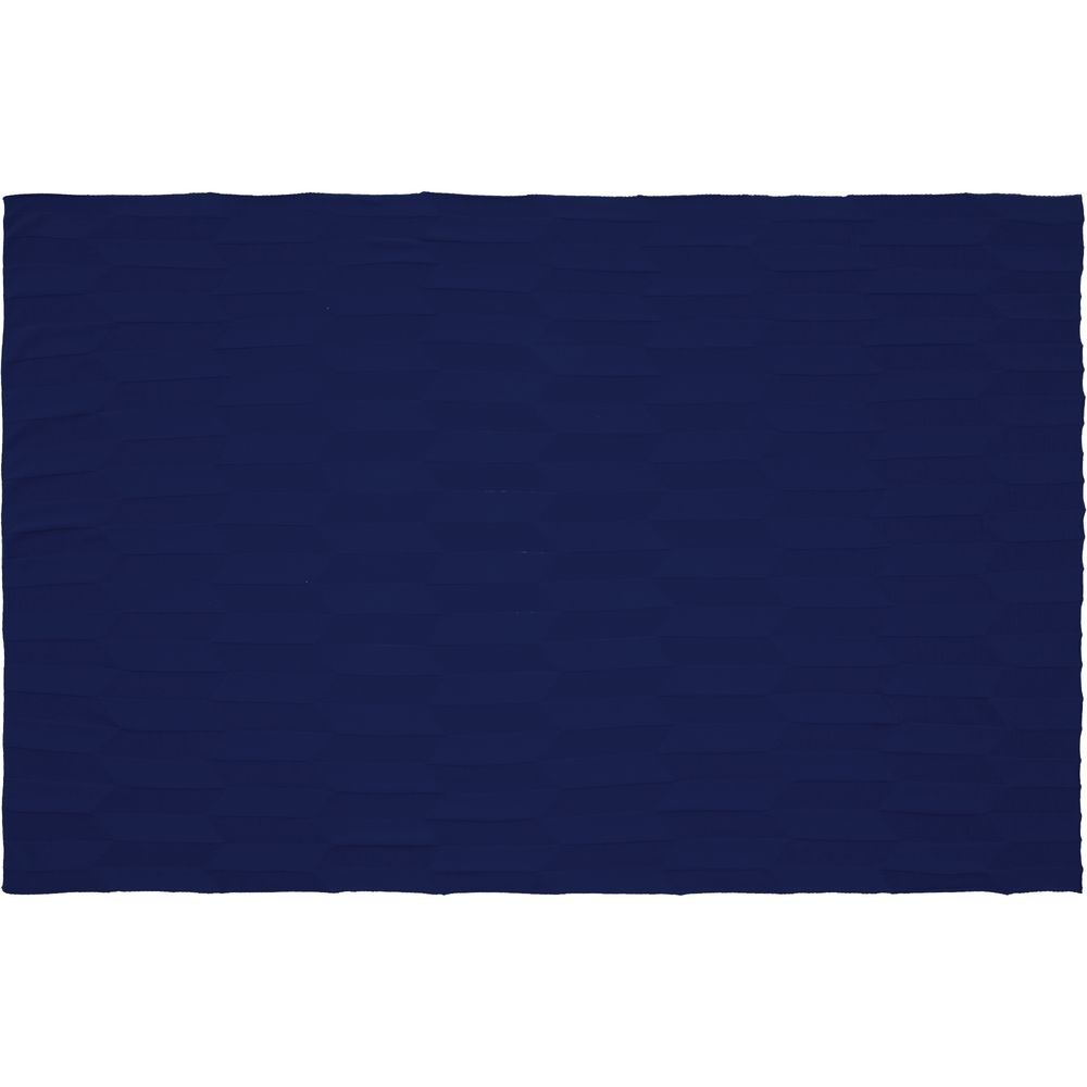 Плед Rombus, темно-синий (сапфир) — изображение 6