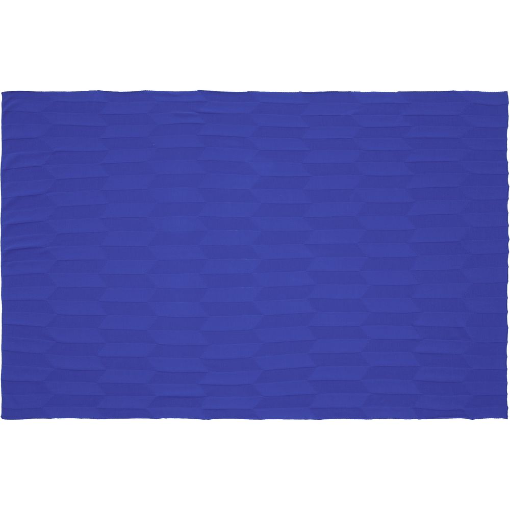 Плед Rombus, синий (василек) — изображение 6