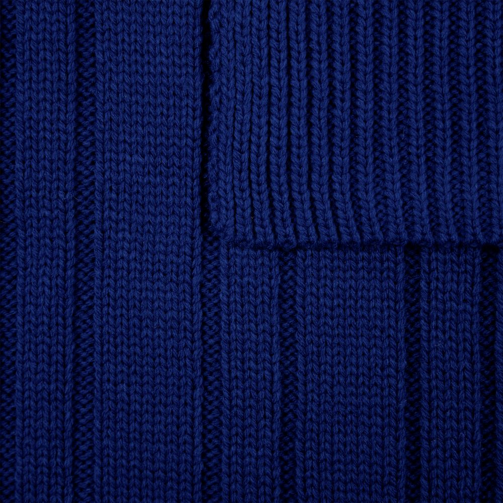 Шарф Knit Beat, темно-синий — изображение 5